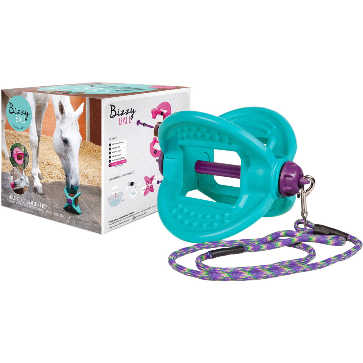 2026 Bizzy Horse Bizzy Ball 1571056 - Aquamarine